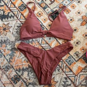 NWT Zaful Tie Knot Front Bikini